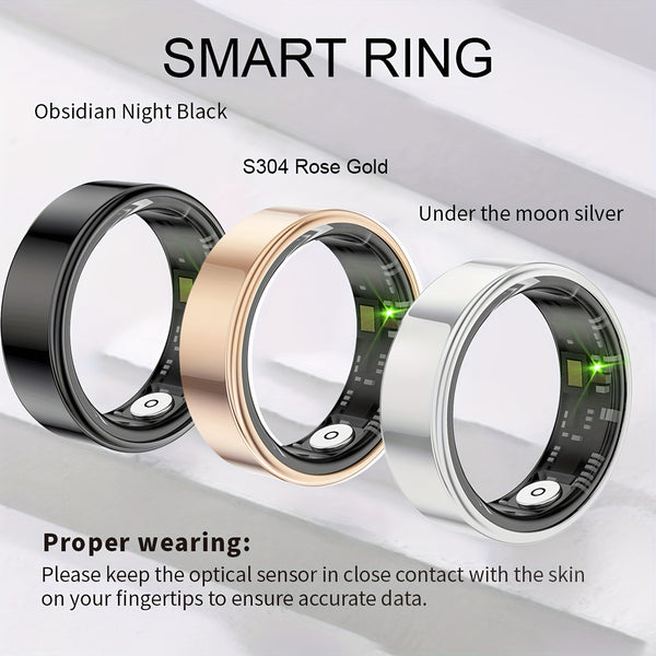 Men’s Smart Ring – All-in-One Health & Activity Tracker