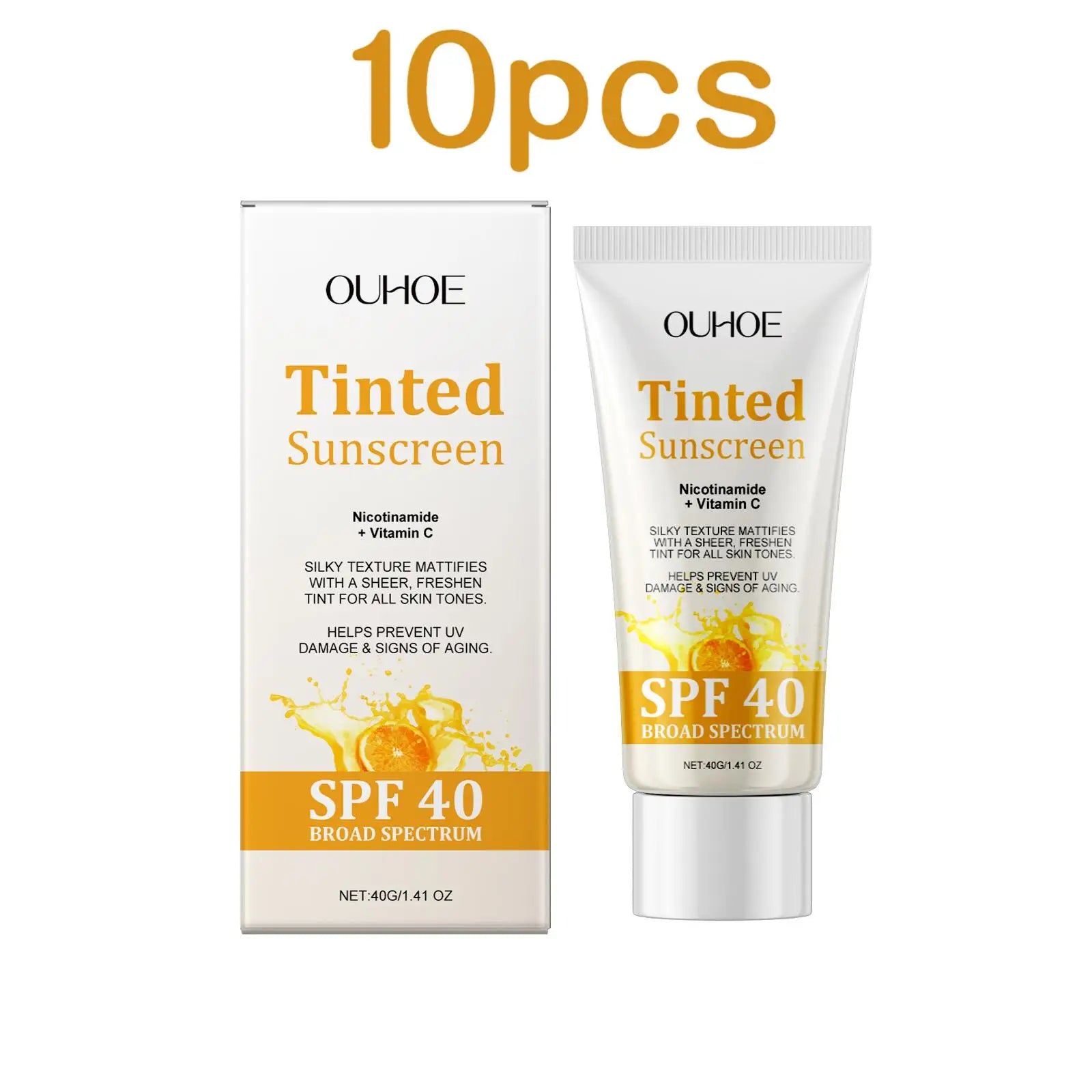 Ouhoe Vitamin C SPF40 Sunscreen Serum