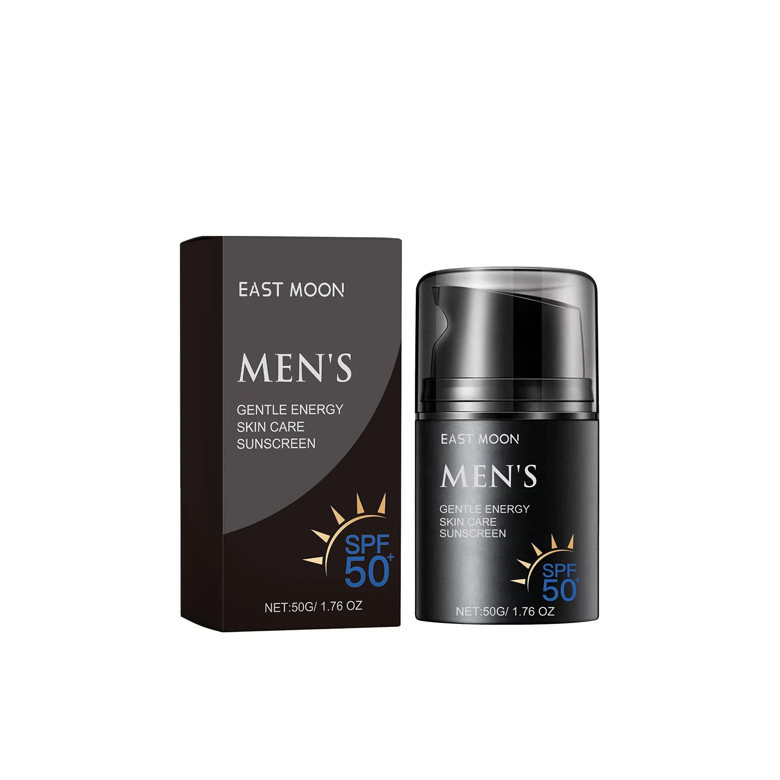 East Moon Men's Skincare SPF50+ Retinol Moisturizing Cream