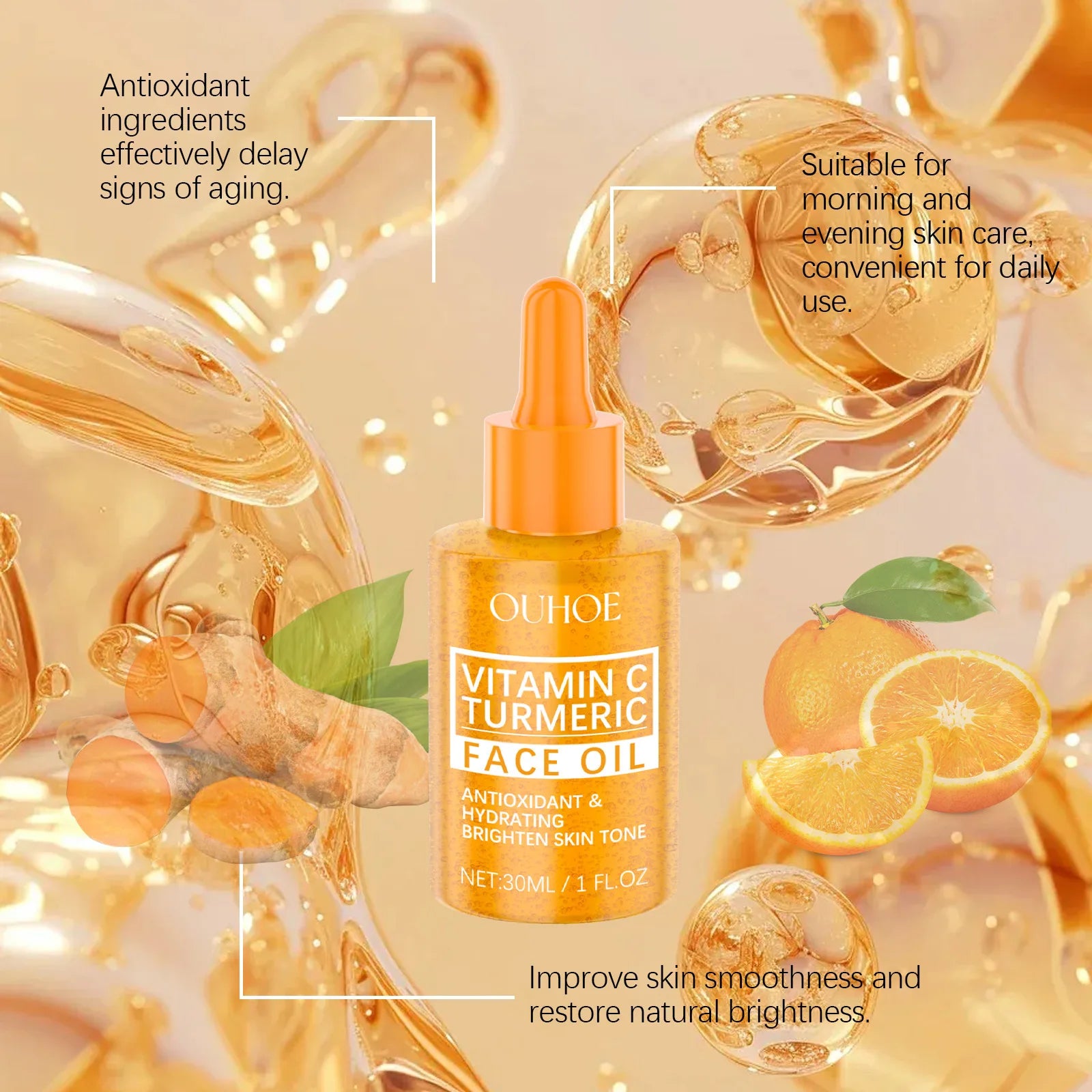 Ouhoe Vitamin C SPF40 Sunscreen Serum
