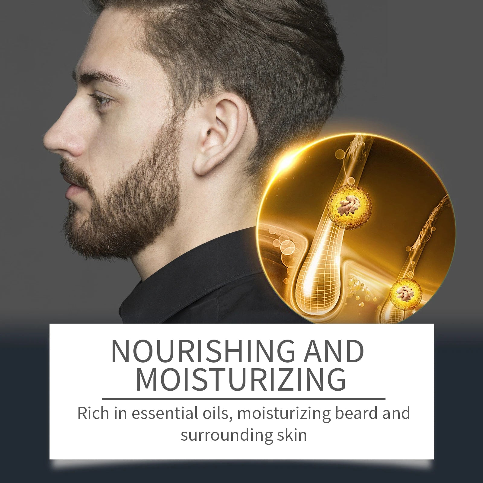 East Moon Beard Care Set – Growth & Grooming Kit for Men