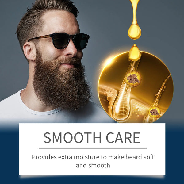 East Moon Sandalwood Beard Care Kit – Complete Beard Grooming Set for Men