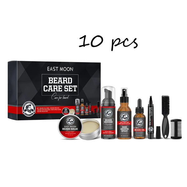 East Moon Beard Care Set – Growth & Grooming Kit for Men