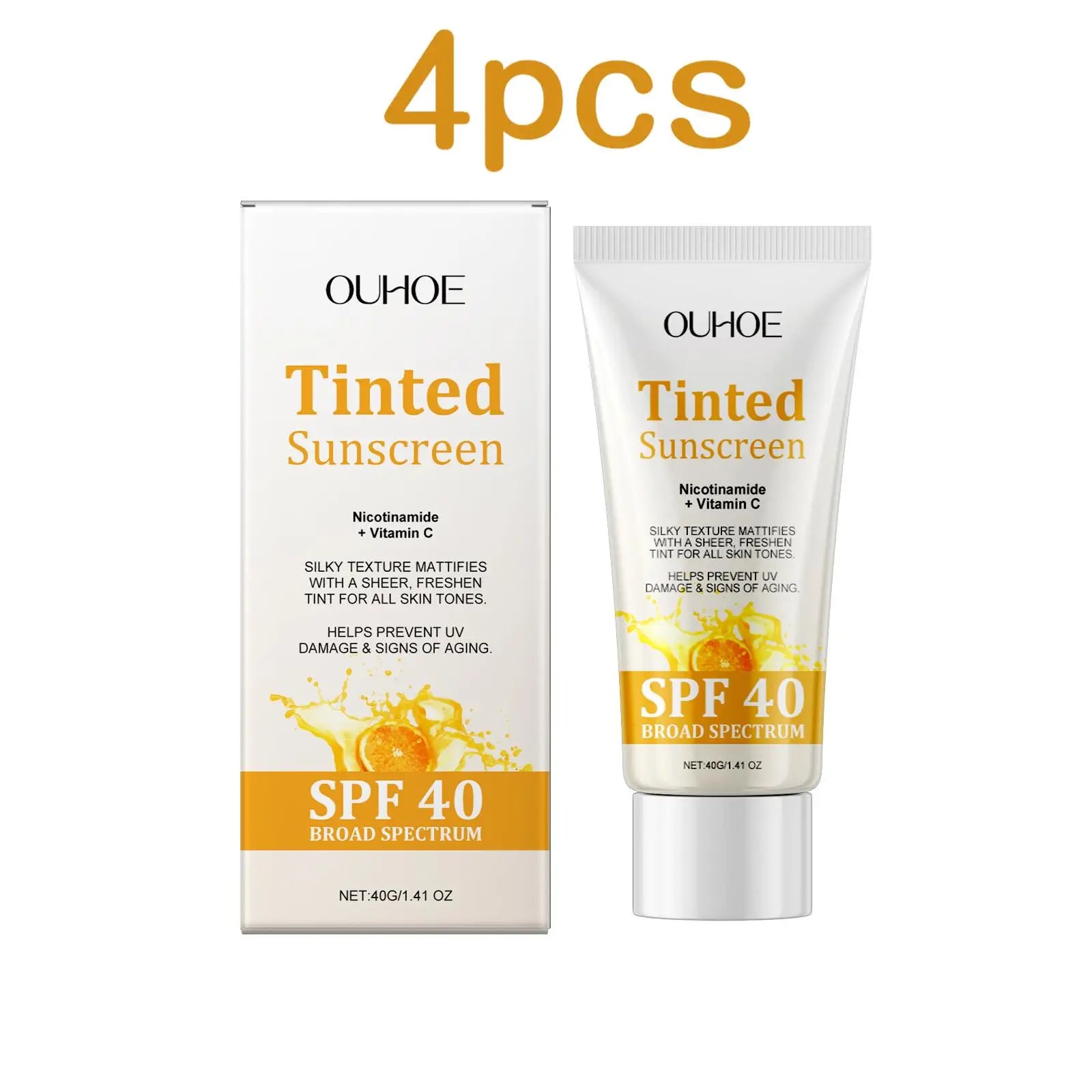 Ouhoe Vitamin C SPF40 Sunscreen Serum