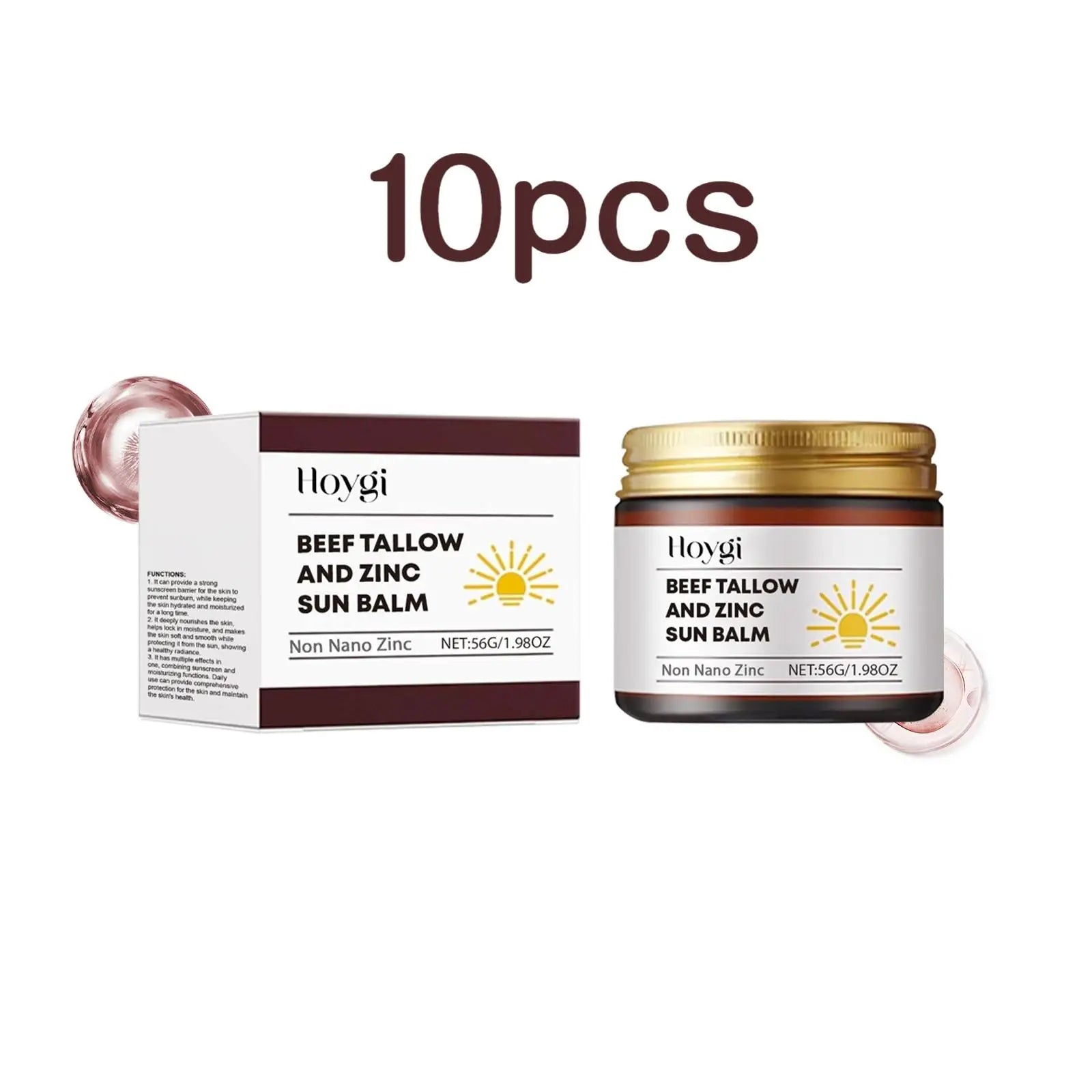 Hoygi Beef Tallow & Zinc Sun Balm SPF50 56g