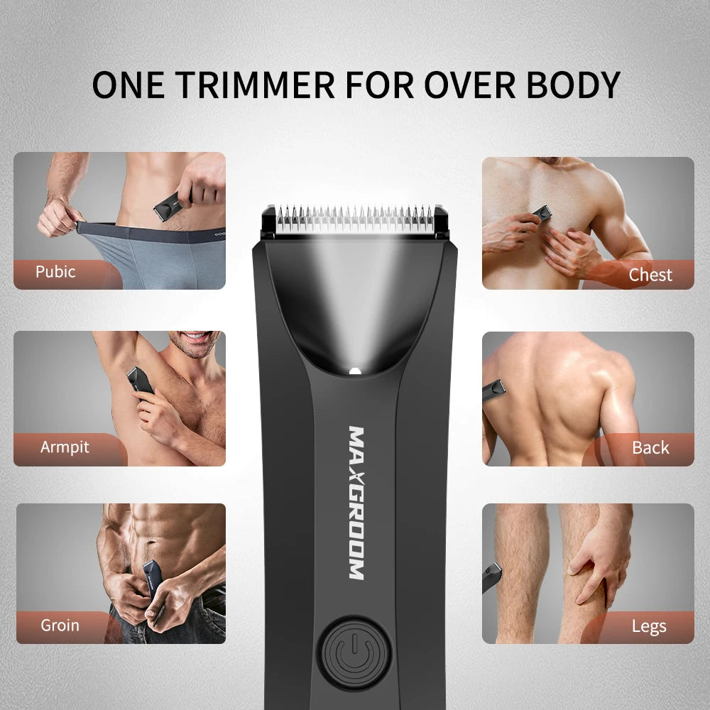 MAXGROOM™ Men's Body & Groin Trimmer