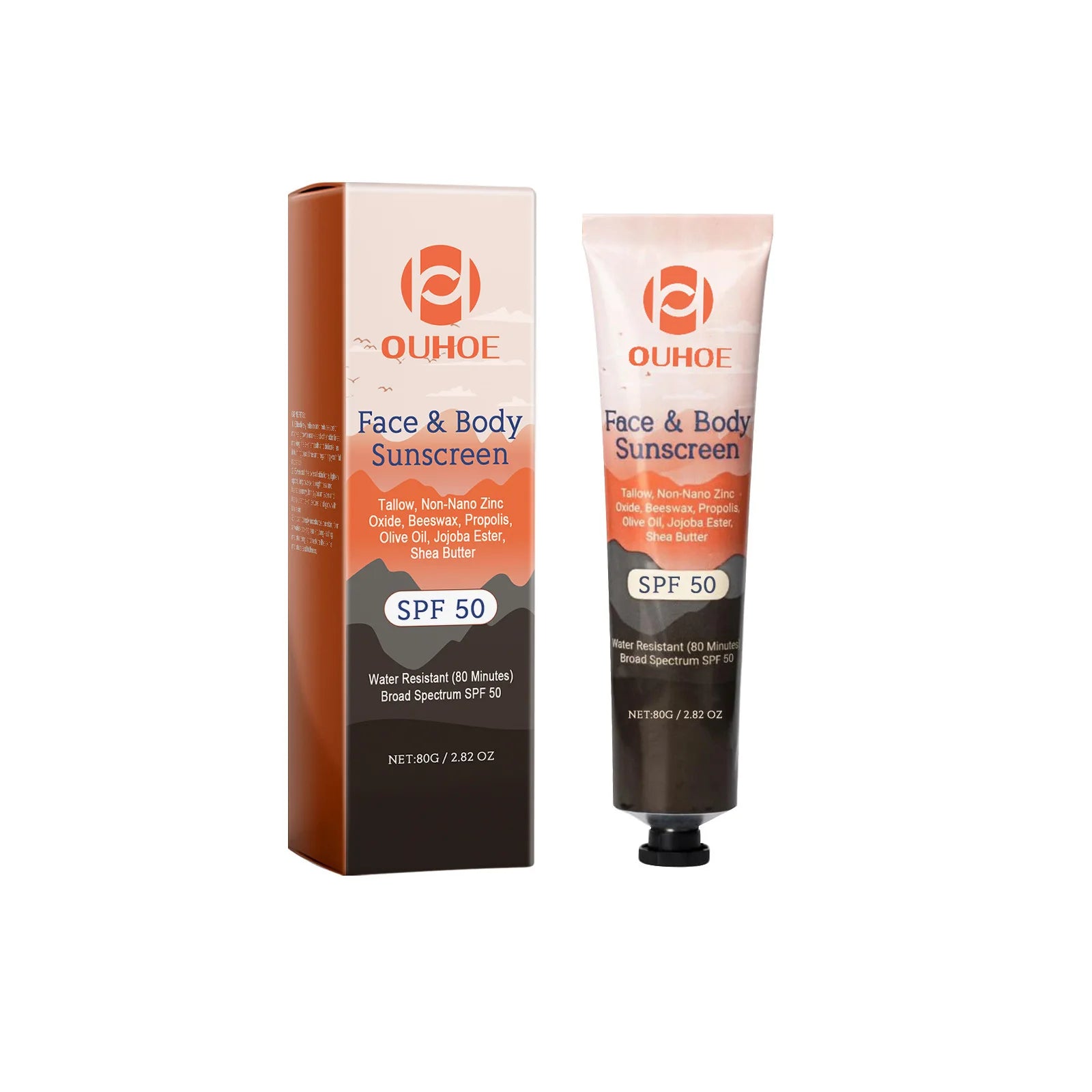 Ouhoe SPF 100/50+ UV Protective Sunscreen Lotion