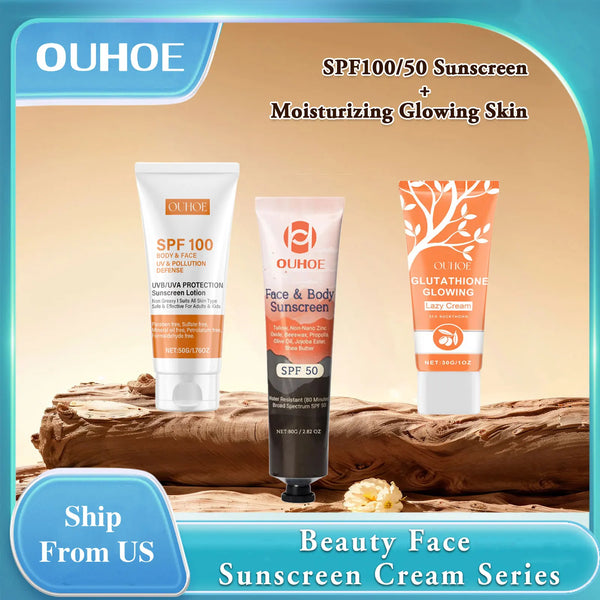 Ouhoe SPF 100/50+ UV Protective Sunscreen Lotion