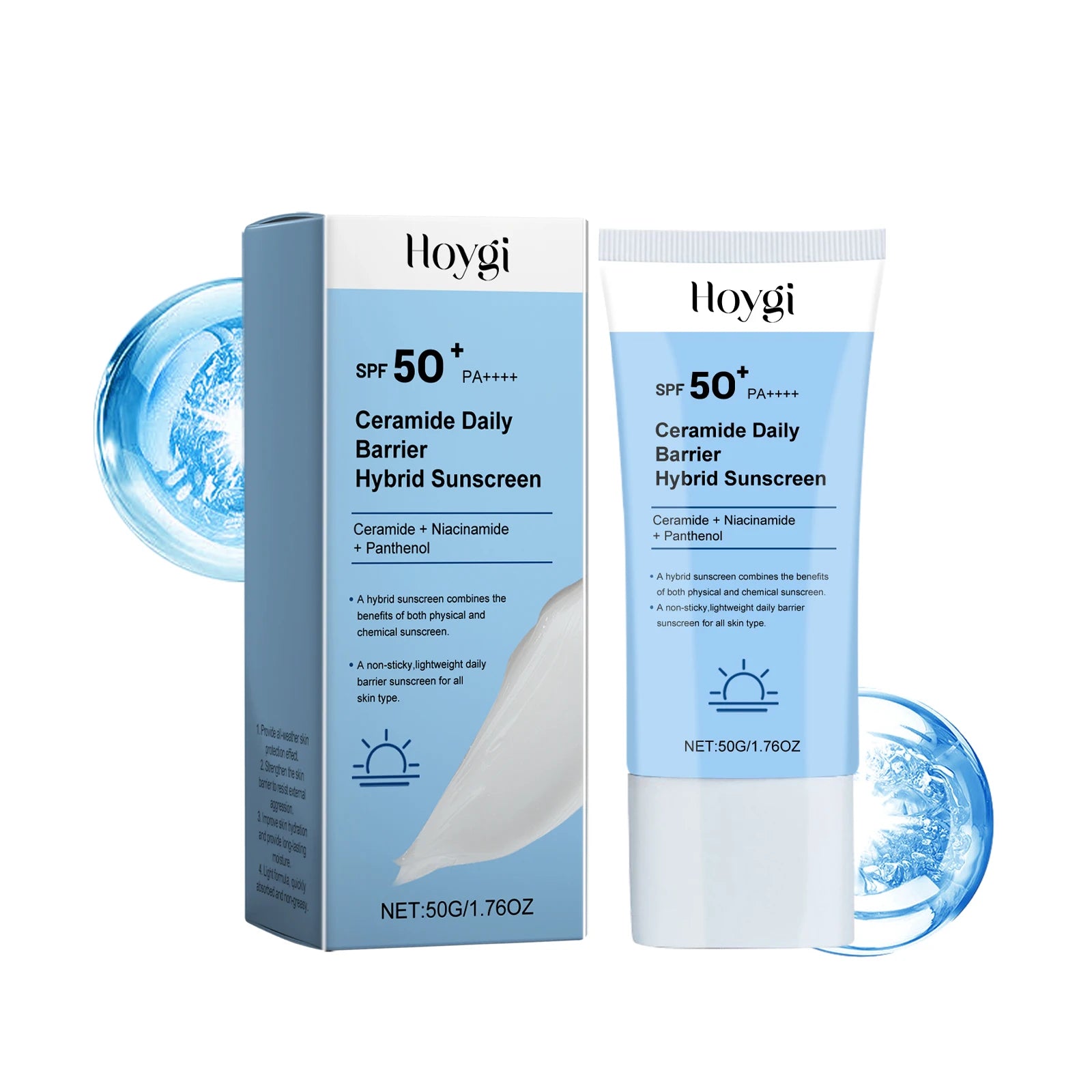 Hoygi SPF50+ Oil Control Sunscreen Cream 50g