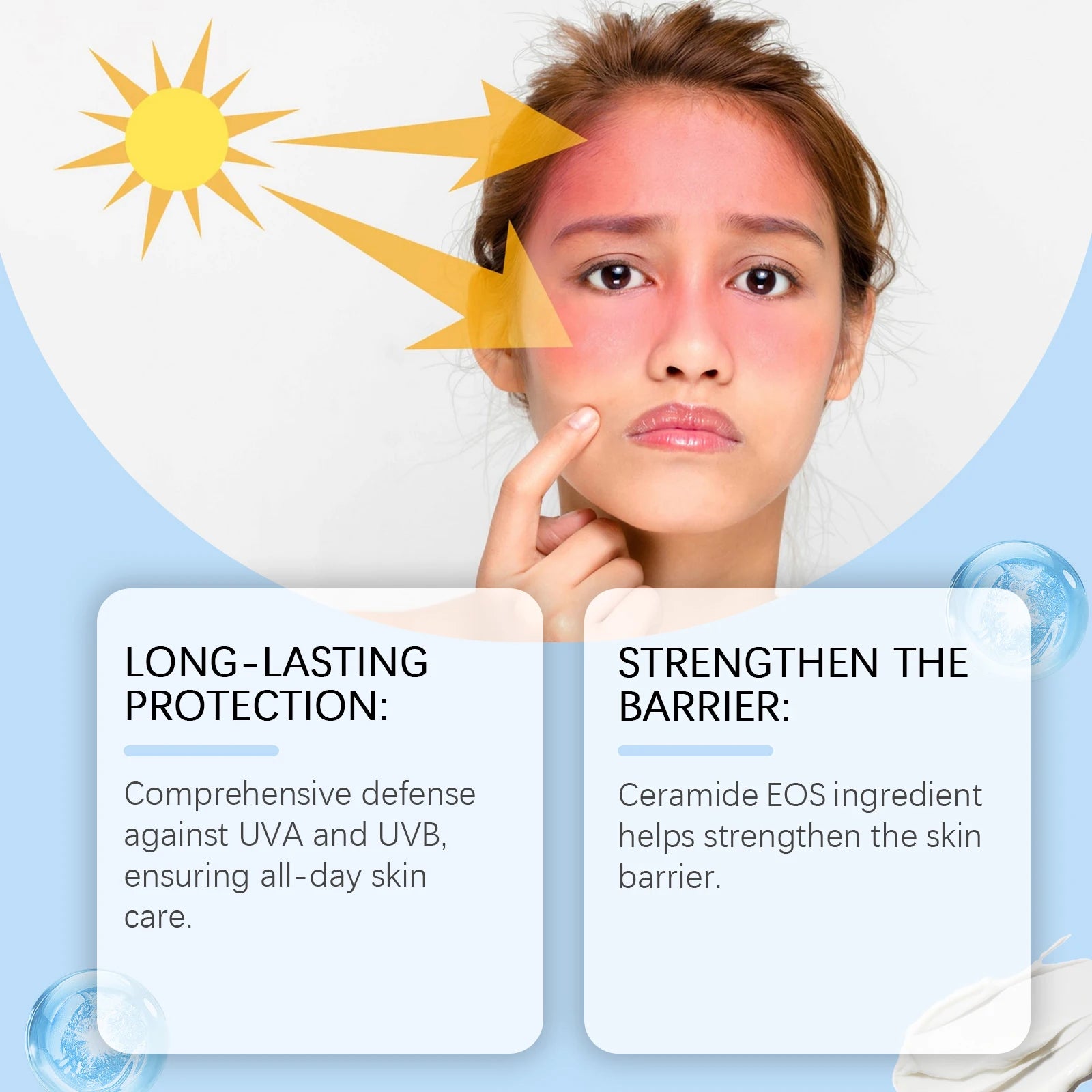 Hoygi SPF50+ Oil Control Sunscreen Cream 50g