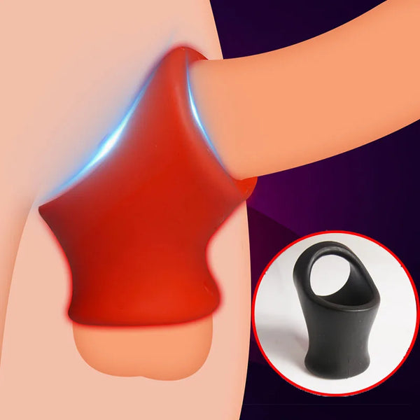 Silicone Cock & Ball Ring – Stronger Erections, Longer Control