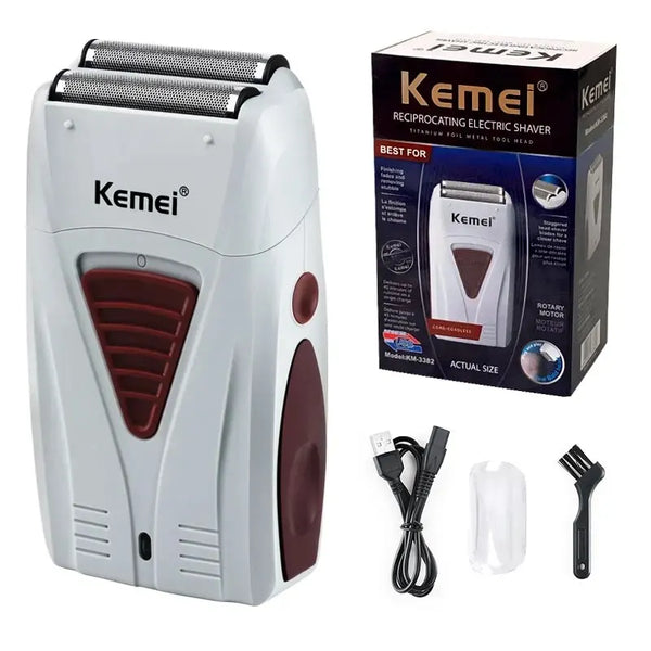 Kemei Cordless Shaver – Smooth, Precise Shave Anywhere