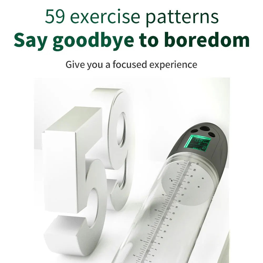 Electric Vacuum Penis Pump – Rechargeable System for Enhanced Blood Flow