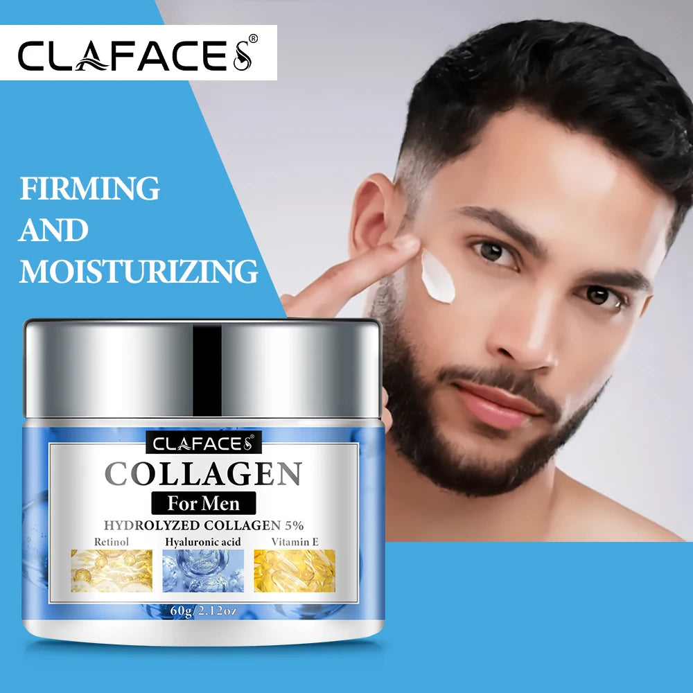 Men’s Retinol Anti-Aging Cream – Collagen & Hyaluronic Acid Moisturizer (30ml & 60ml)