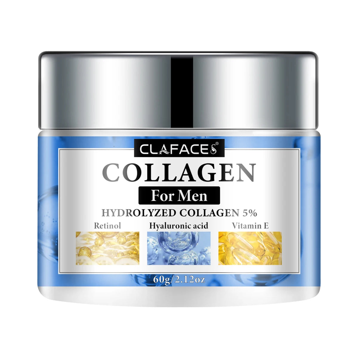 Men’s Retinol Anti-Aging Cream – Collagen & Hyaluronic Acid Moisturizer (30ml & 60ml)