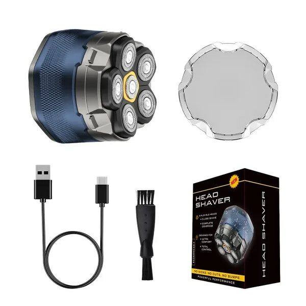 Tinsol Titanium 6D Electric Head Shaver for Bald Men