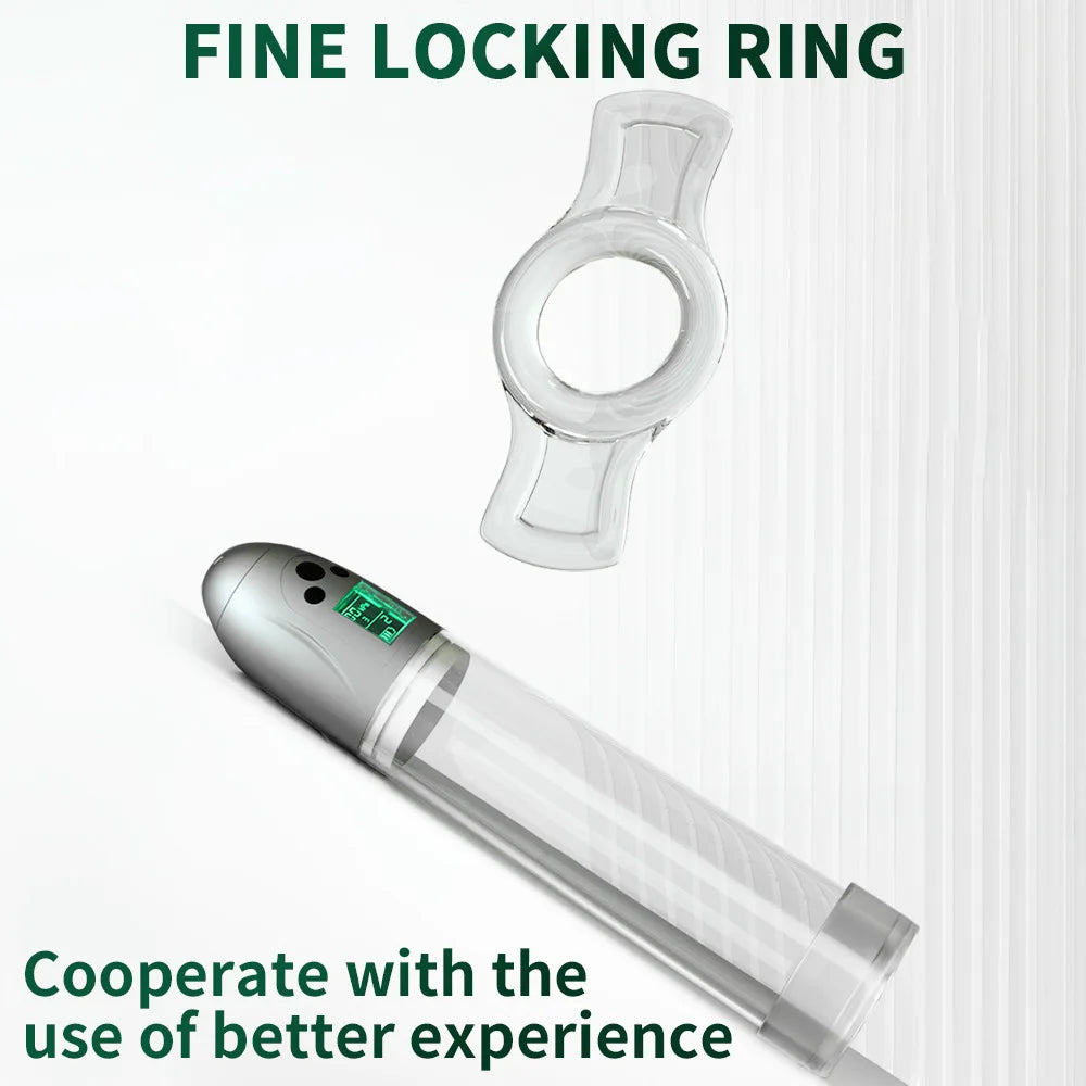 Electric Vacuum Penis Pump – Rechargeable System for Enhanced Blood Flow