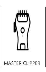 POP Barbers P620 Beard & Hair Trimmer – 11000 RPM, USB Rechargeable