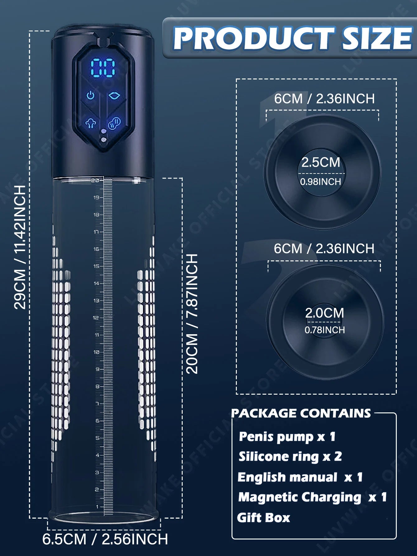Ultimate Electric Penis Pump – Waterproof, Rechargeable Power