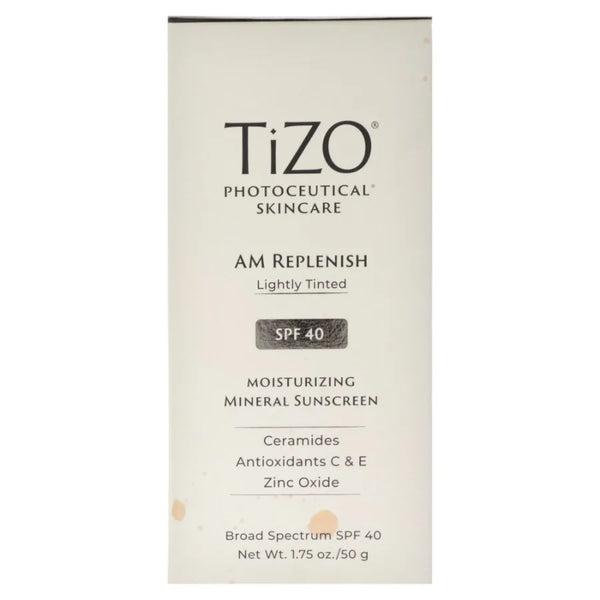 TIZO Photoceutical AM Replenish SPF 40 Lightly Tinted Sunscreen
