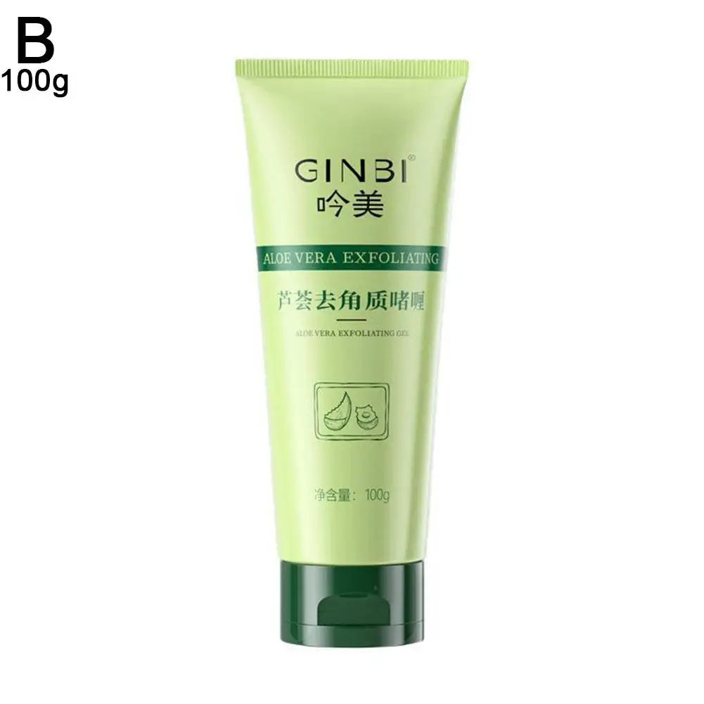 Aloe Vera Face Exfoliating Gel – Blackhead Removal & Pore Refining Cleanser (30g–100g)