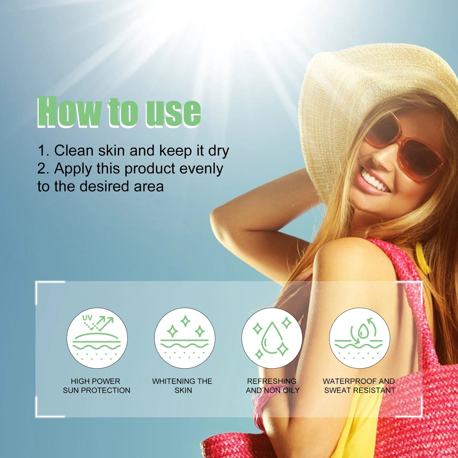 Jasmine Fragrance Sunscreen Stick SPF 50+