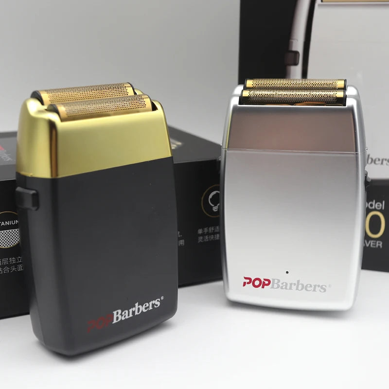 POP Barbers P620 Beard & Hair Trimmer – 11000 RPM, USB Rechargeable