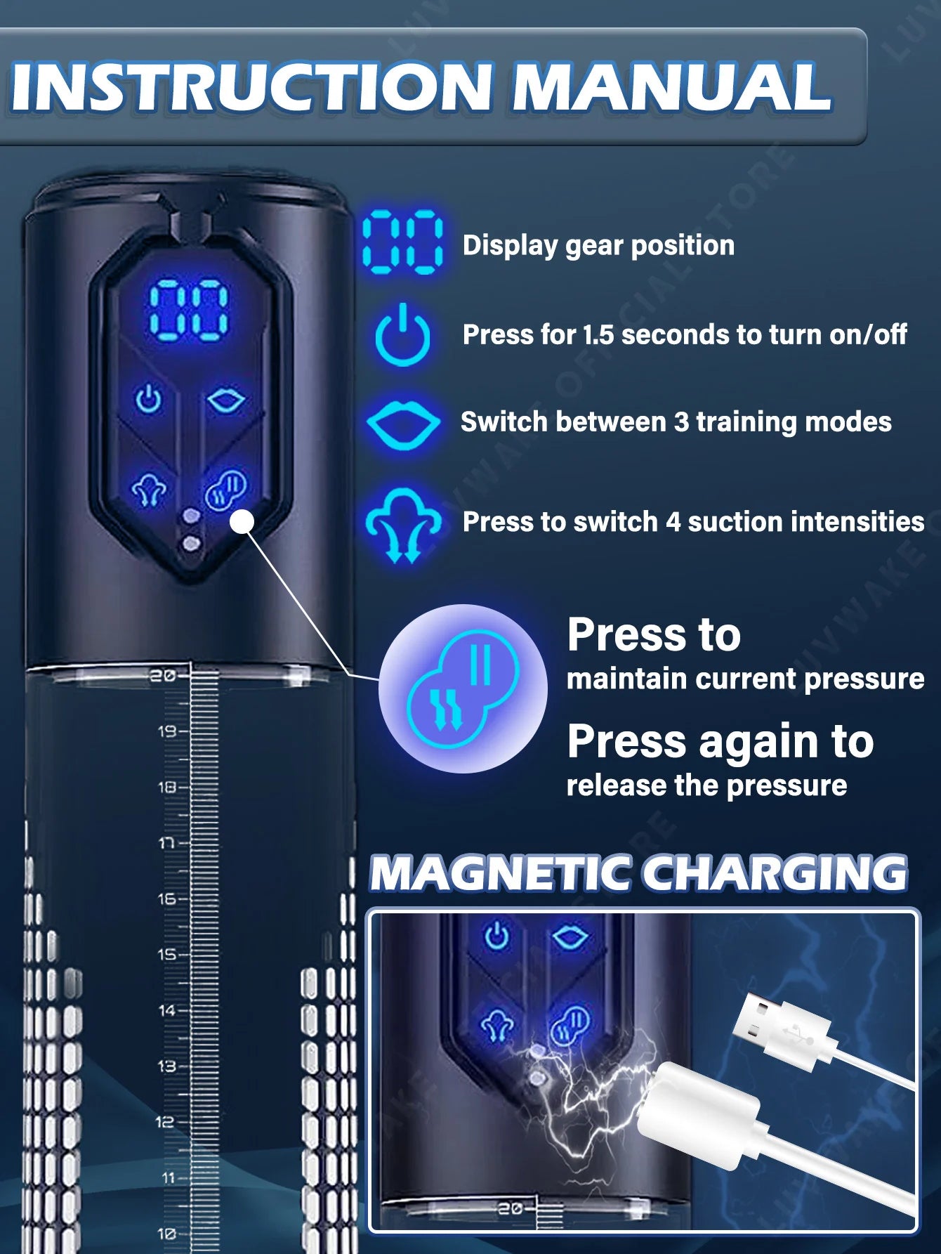 Ultimate Electric Penis Pump – Waterproof, Rechargeable Power