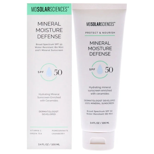 MDSolarSciences Mineral Moisture Defense SPF 50 3.4 oz
