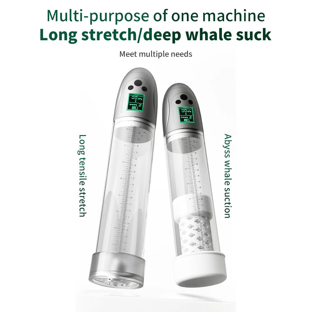 Electric Vacuum Penis Pump – Rechargeable System for Enhanced Blood Flow