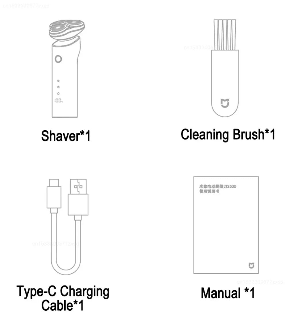 S500 Electric Shaver – Smart, Smooth, Powerful