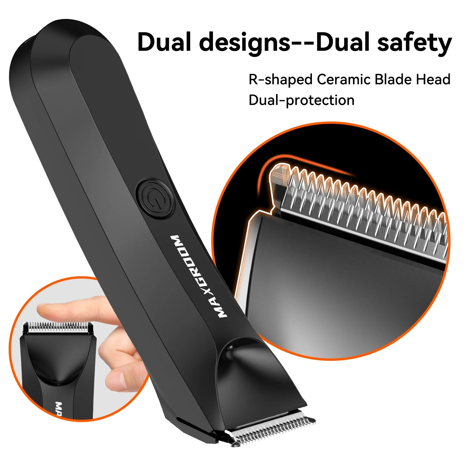 MAXGROOM™ Men's Body & Groin Trimmer