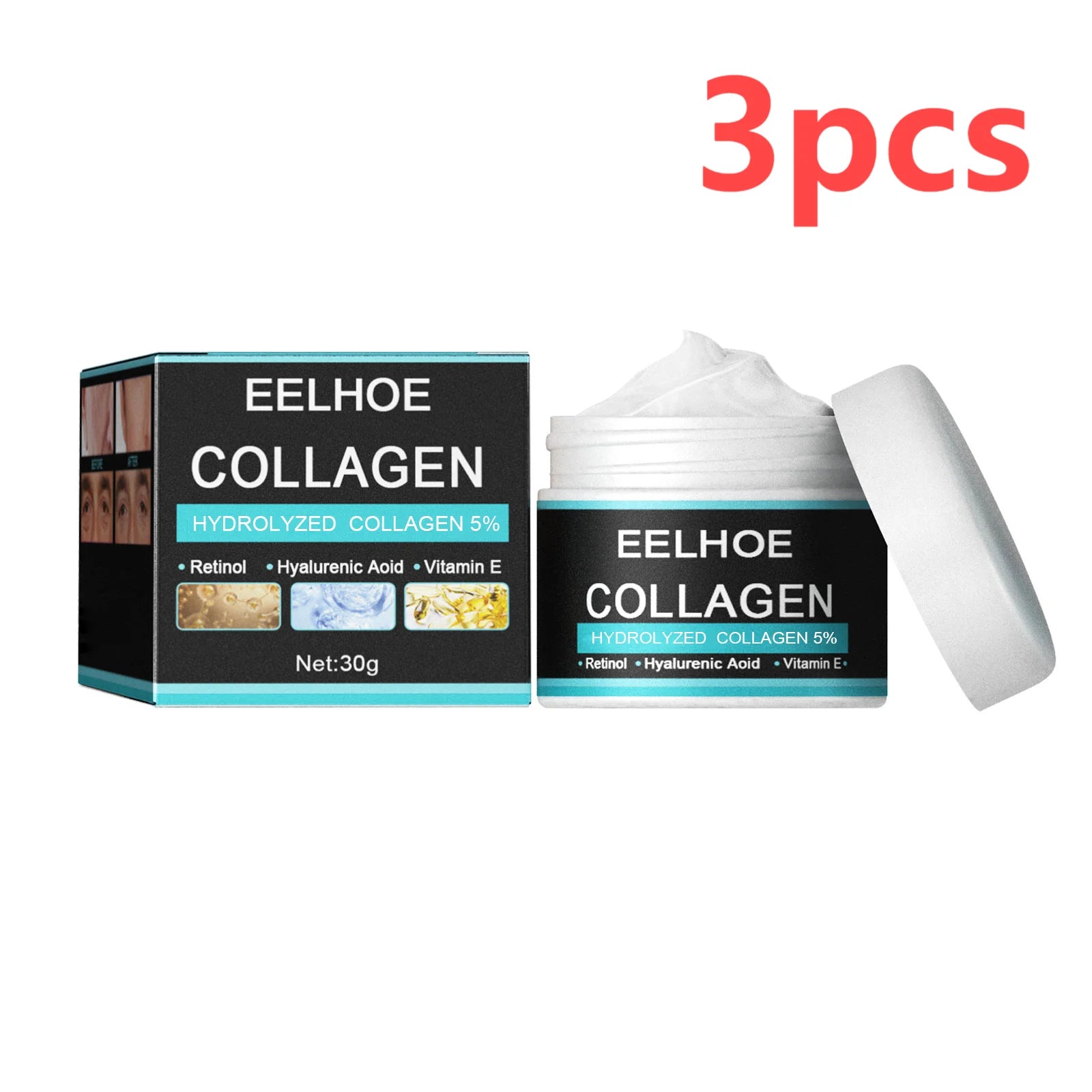 EELHOE Retinol Anti-Aging Face Cream for Men – Firming, Moisturizing & Wrinkle Repair (50ml)
