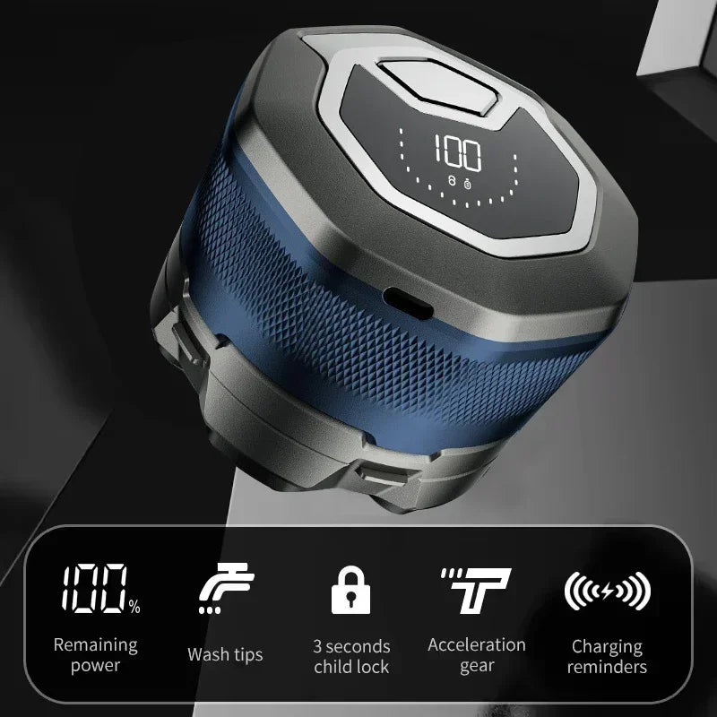 Tinsol Titanium 6D Electric Head Shaver for Bald Men