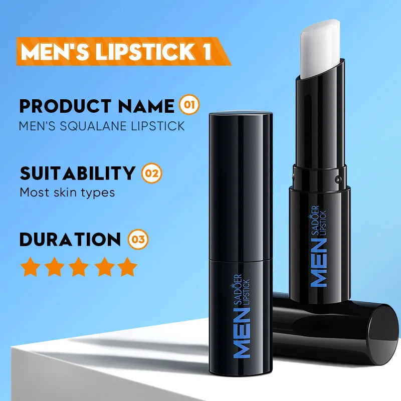 SADOER Men’s Lip Balm – Hydrating & Repairing Moisturizer for Dry, Cracked Lips