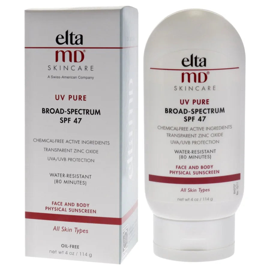 EltaMD UV Pure Physical Sunscreen SPF 47 4 oz