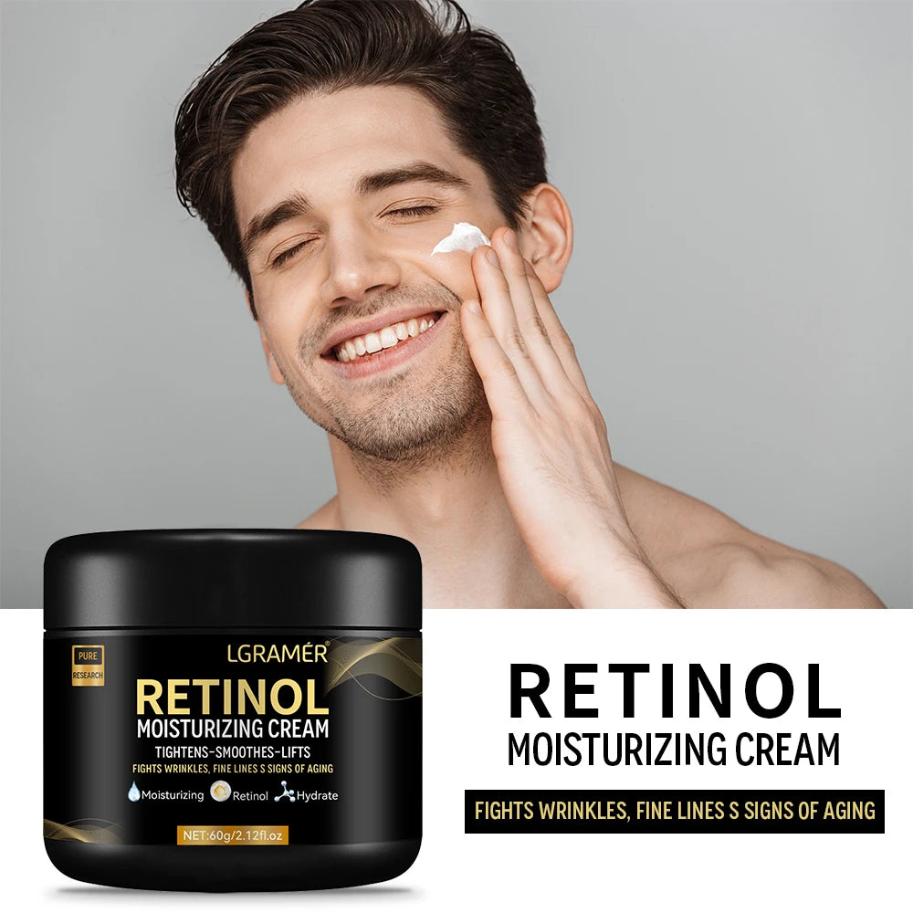 Men’s Retinol Face Moisturizer – Anti-Aging & Pore Minimizer