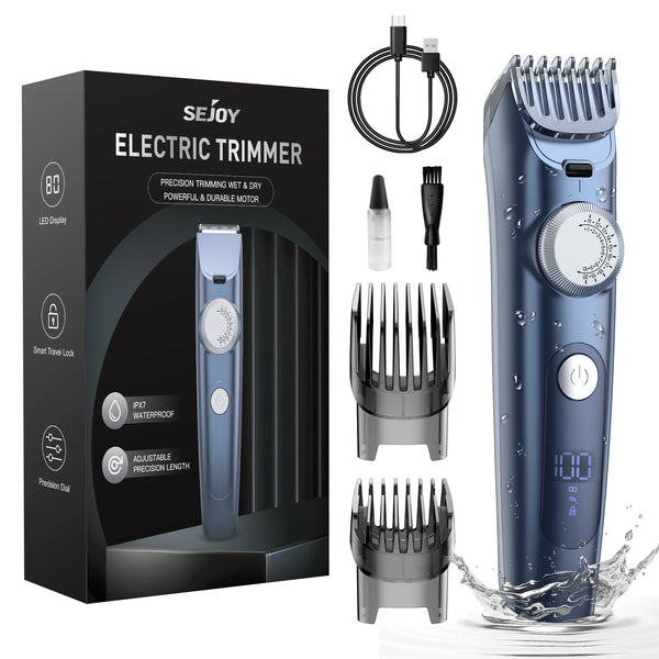 Sejoy 5-in-1 Rechargeable Electric Shaver & Grooming Kit for Men