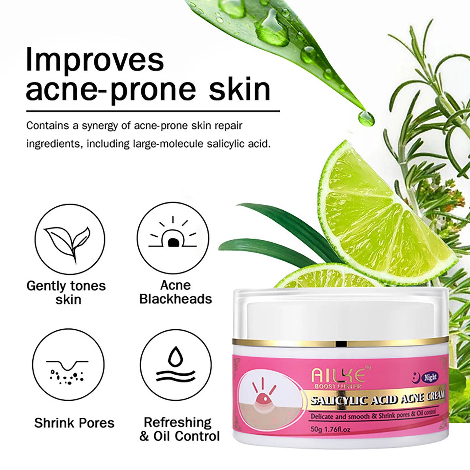 AILKE Organic AHA Skin Glowing Set