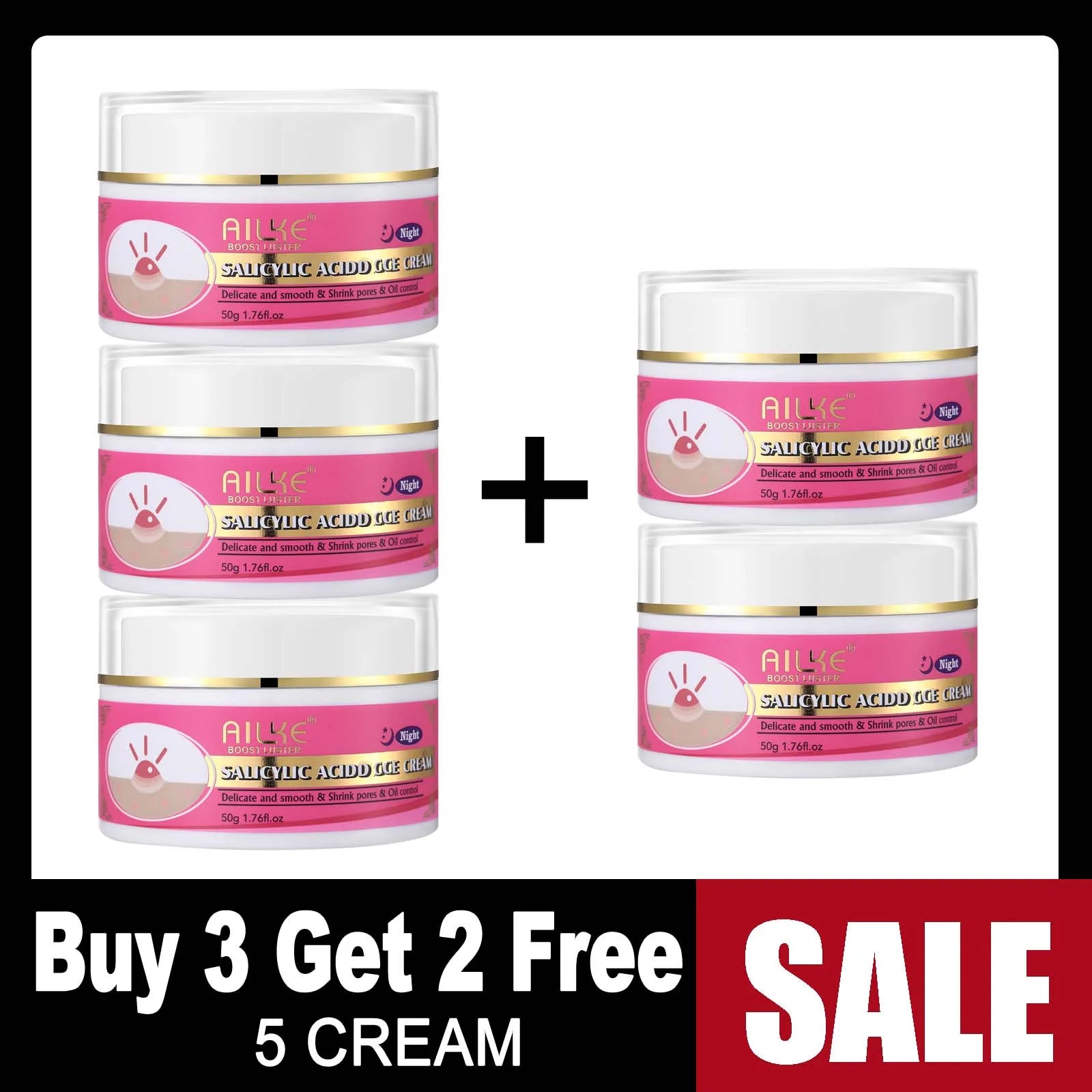 AILKE Organic AHA Skin Glowing Set