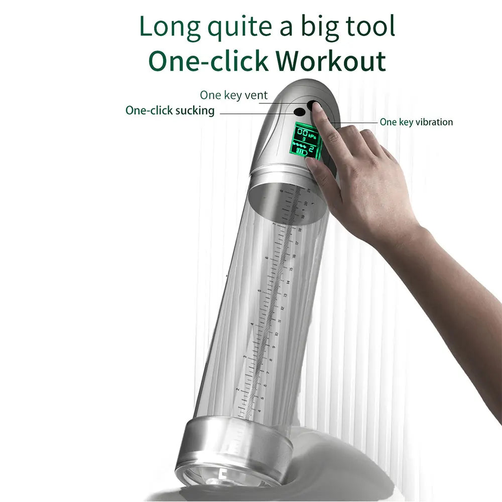 Electric Vacuum Penis Pump – Rechargeable System for Enhanced Blood Flow