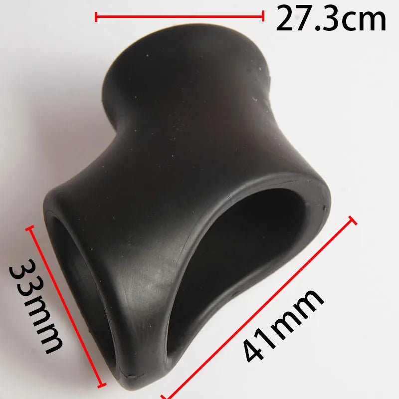 Silicone Cock & Ball Ring – Stronger Erections, Longer Control
