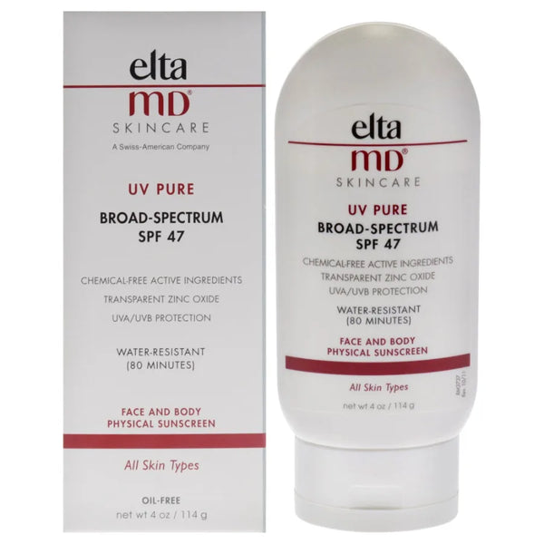 EltaMD UV Pure Physical Sunscreen SPF 47 4 oz