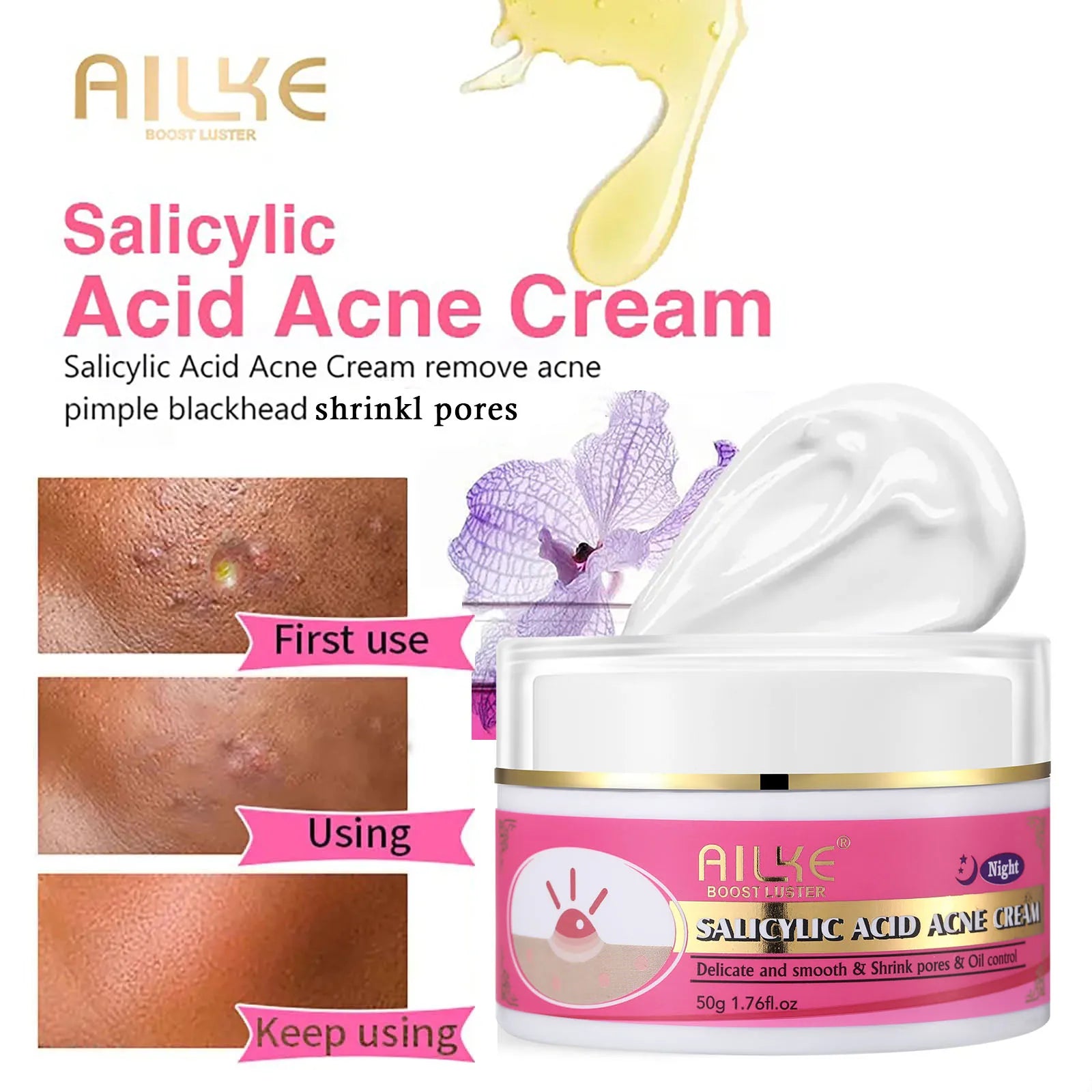 AILKE Organic AHA Skin Glowing Set