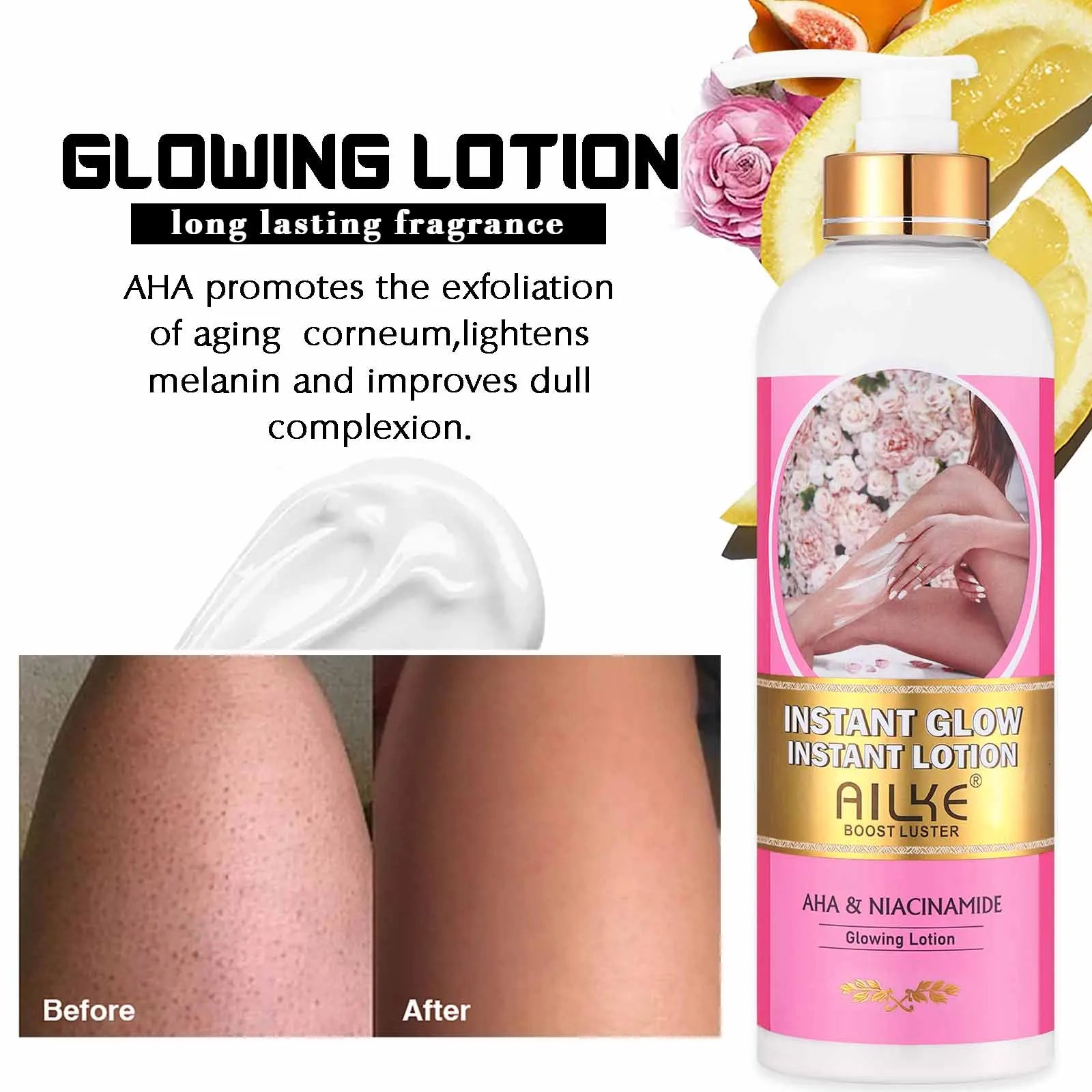 AILKE Organic AHA Skin Glowing Set