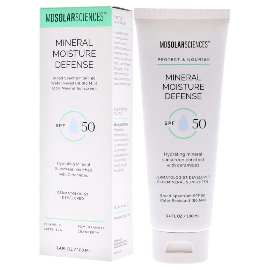 MDSolarSciences Mineral Moisture Defense SPF 50 3.4 oz
