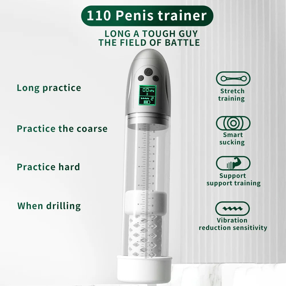 Electric Vacuum Penis Pump – Rechargeable System for Enhanced Blood Flow