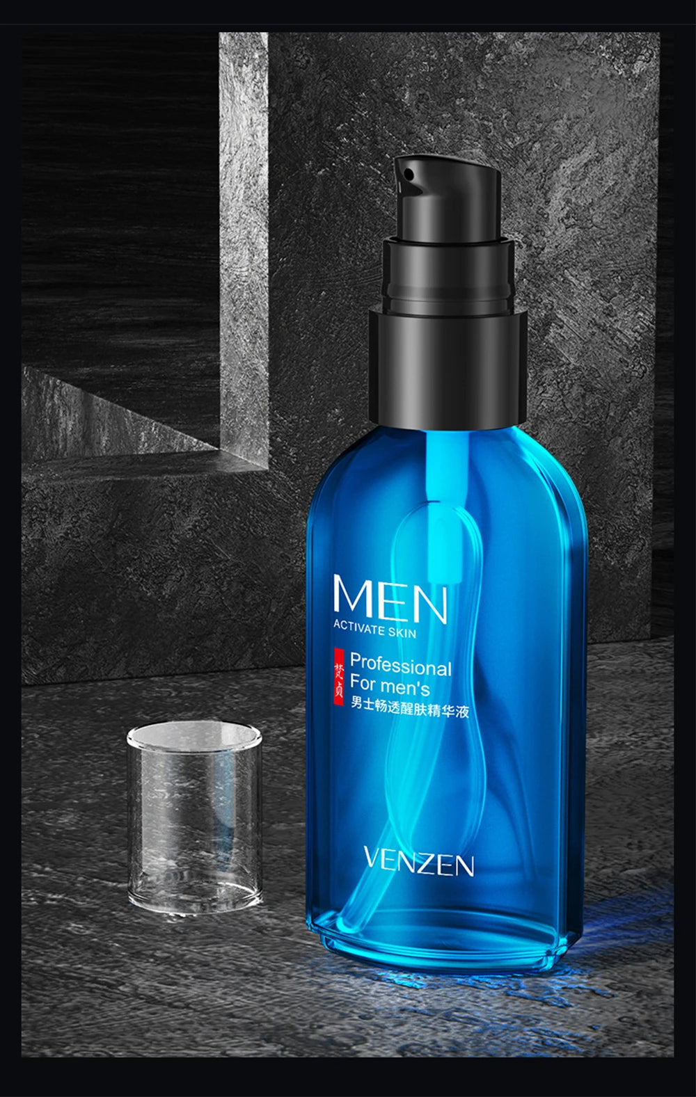 Arbutin Anti-Wrinkle Face Serum for Men – Oil Control, Pore Minimizing, Brightening & Hydrating (50ml