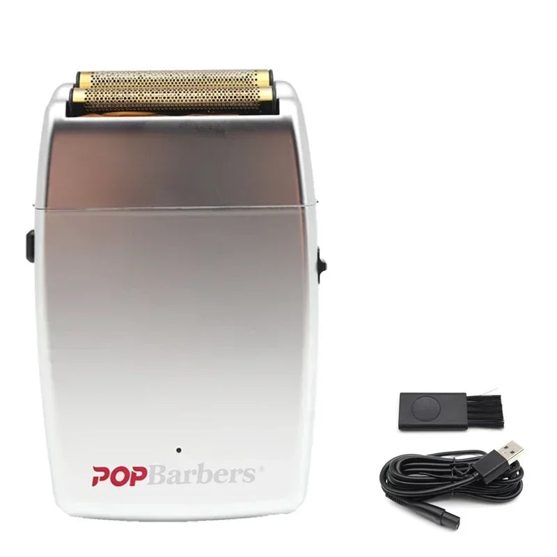 POP Barbers P620 Beard & Hair Trimmer – 11000 RPM, USB Rechargeable