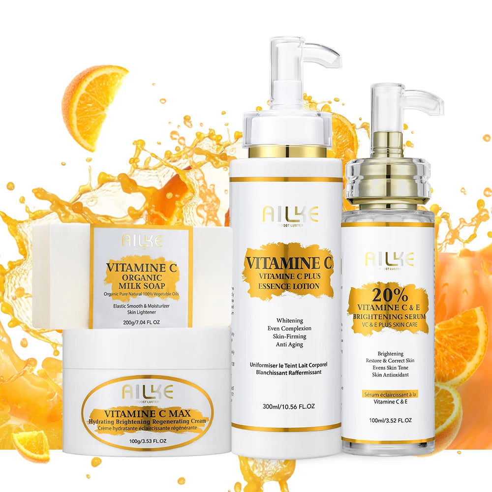 AILKE Lightening Body Cream with Vitamin C & Shea Butter